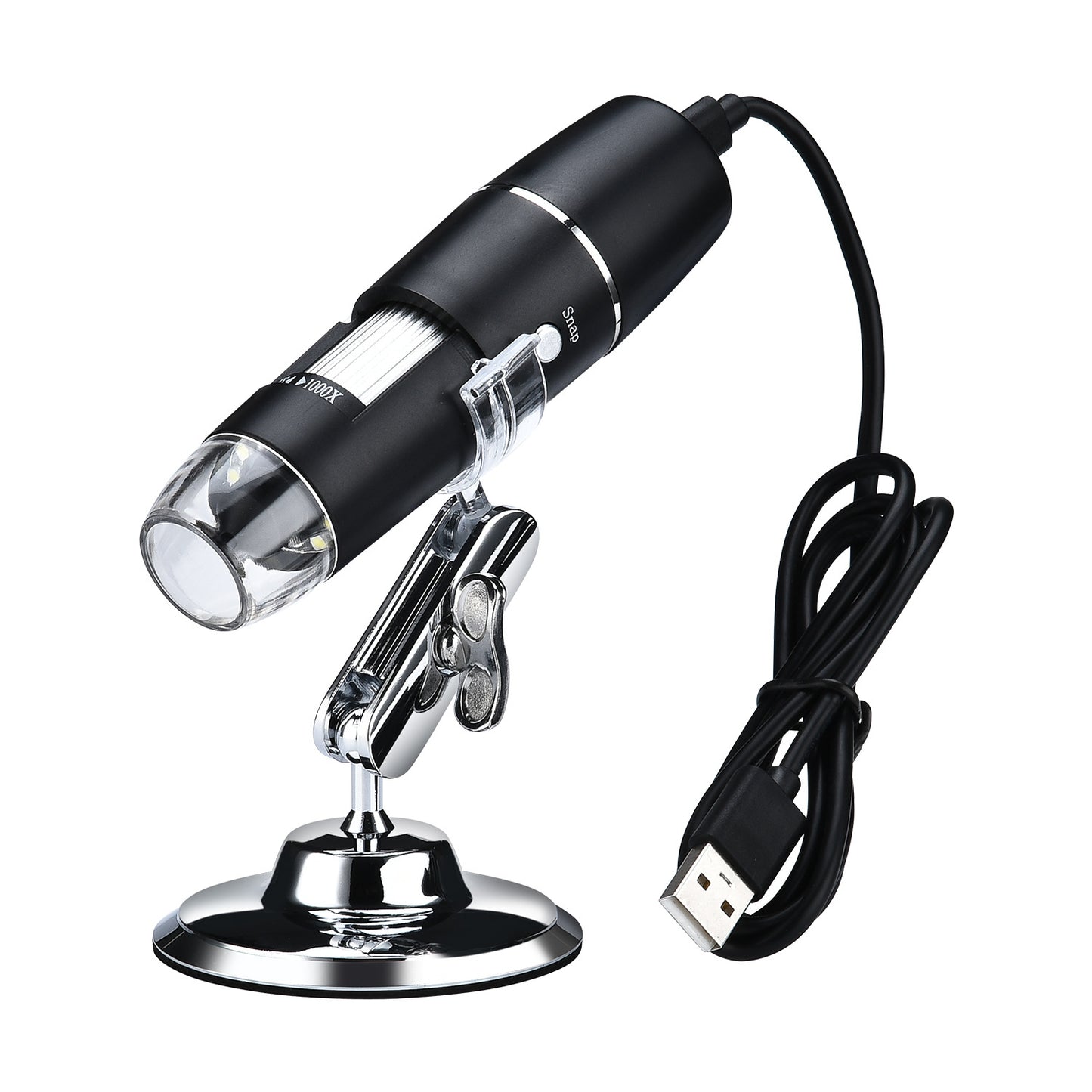 Portable high-definition digital microscope with WiFi connection