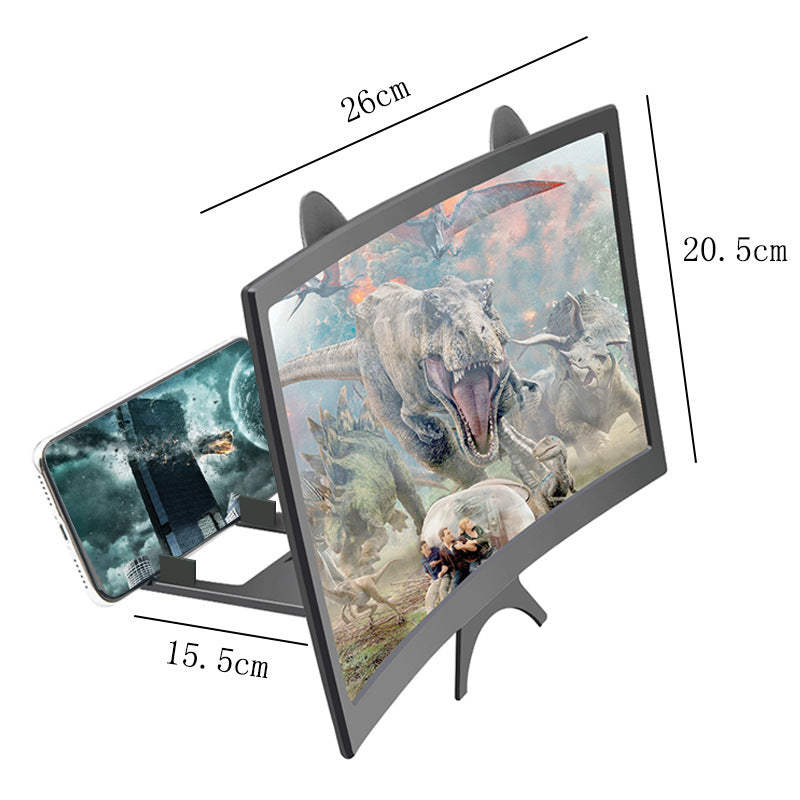 Large mobile phone screen amplifier