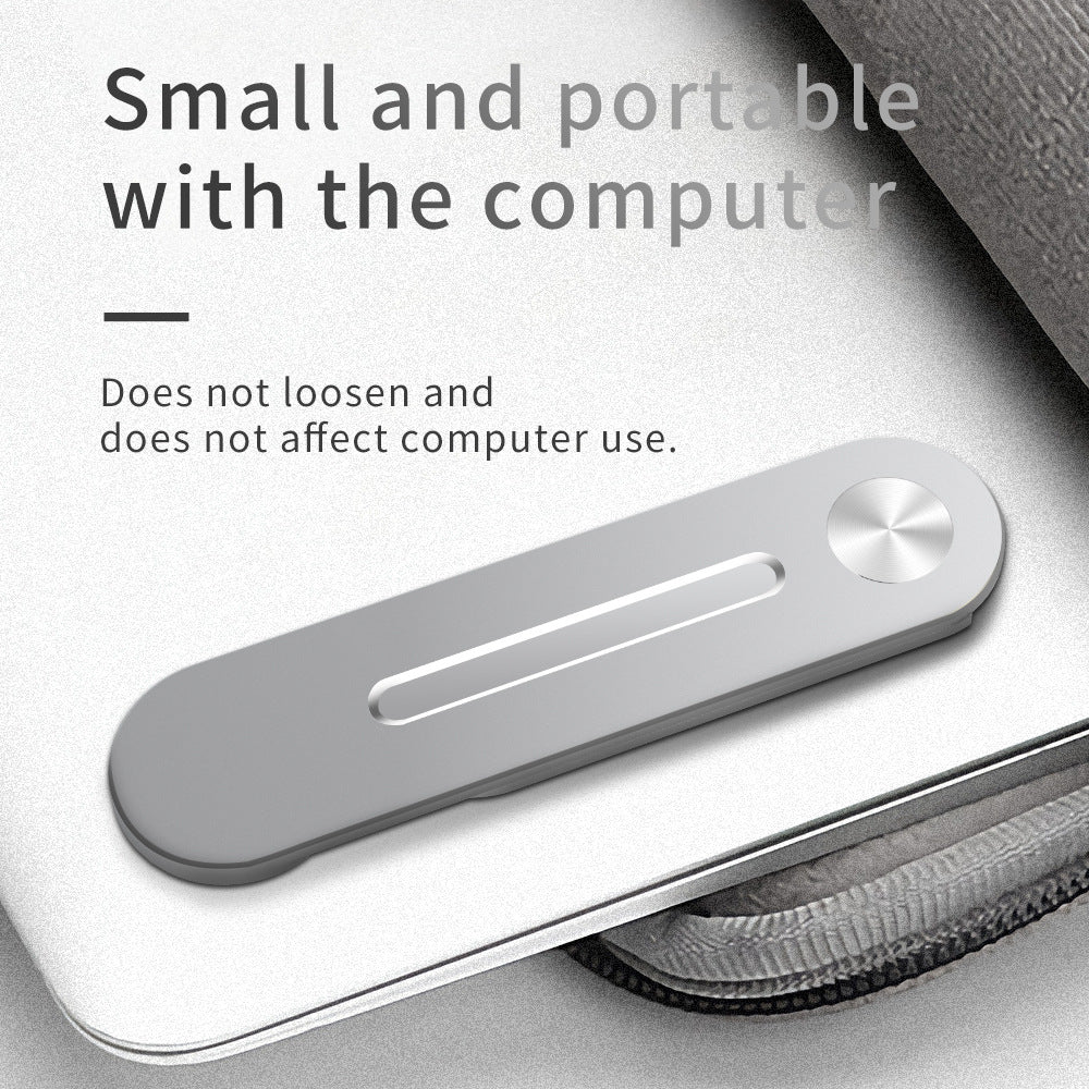Metal notebook mobile phone foldable expansion magnetic stand