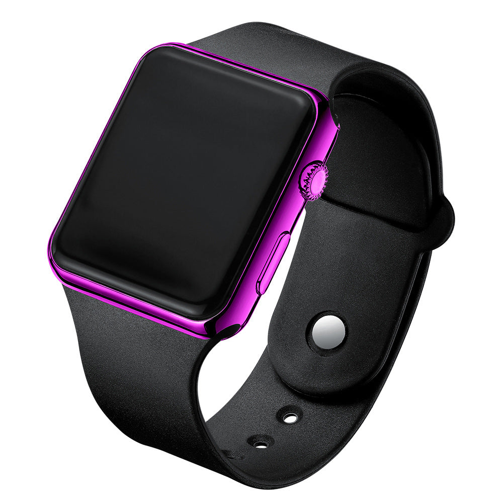 Waterproof Square LED Digital Apple Watch (Luminous Plating Sunglasses)
