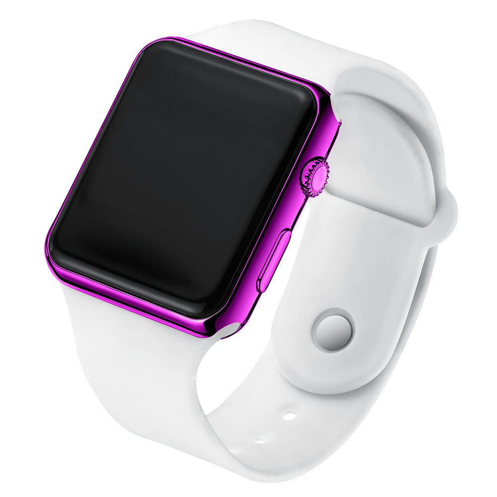 Waterproof Square LED Digital Apple Watch (Luminous Plating Sunglasses)