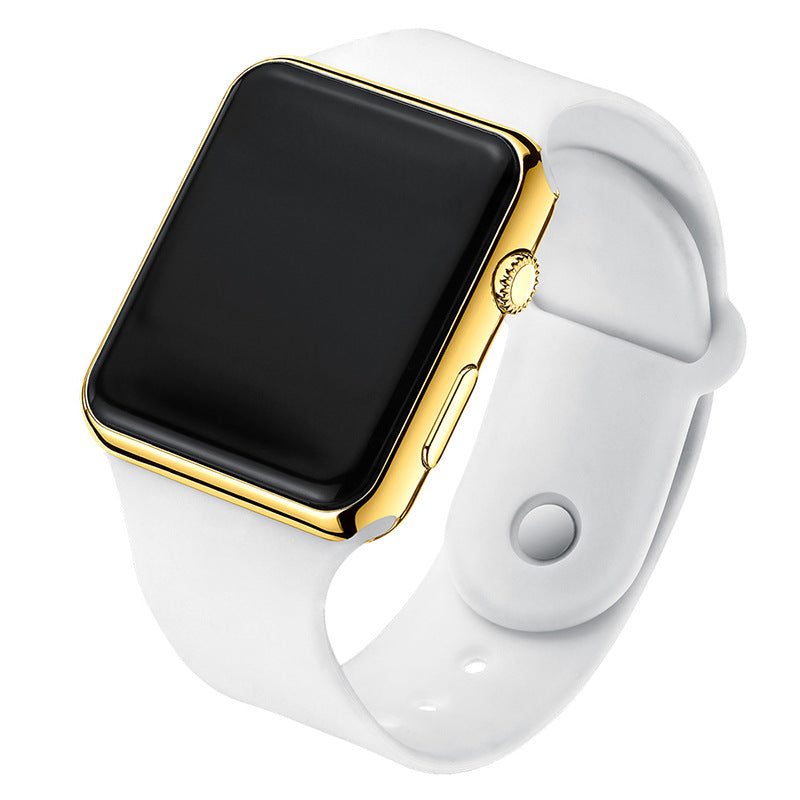 Waterproof Square LED Digital Apple Watch (Luminous Plating Sunglasses)