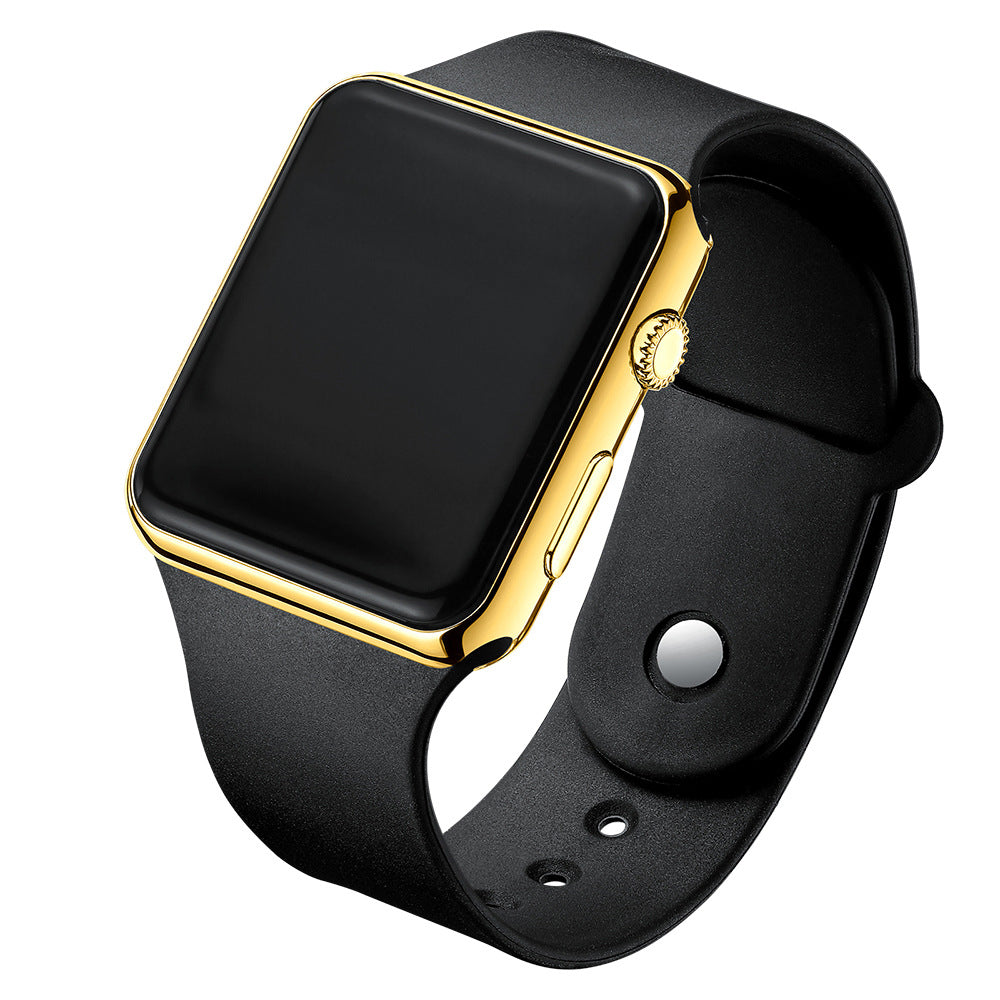 Waterproof Square LED Digital Apple Watch (Luminous Plating Sunglasses)