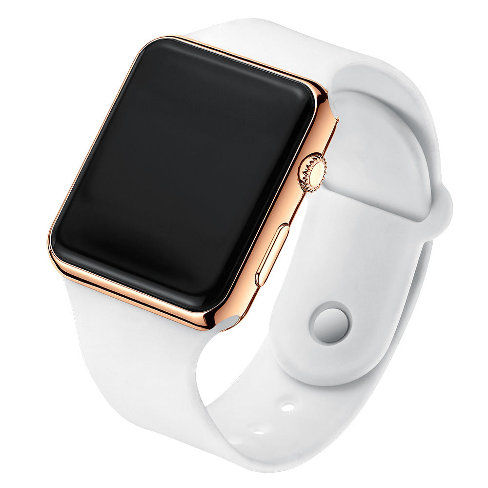Waterproof Square LED Digital Apple Watch (Luminous Plating Sunglasses)