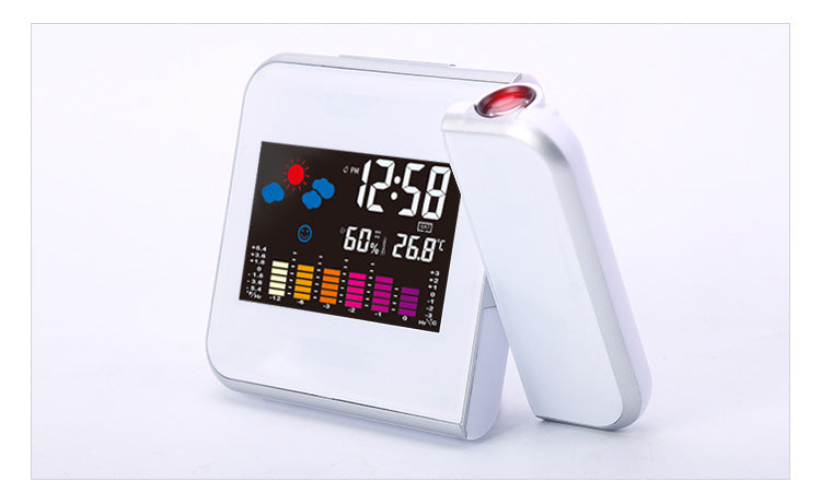 Creative LED Electronic Clock with Calendar and Weather Forecast
