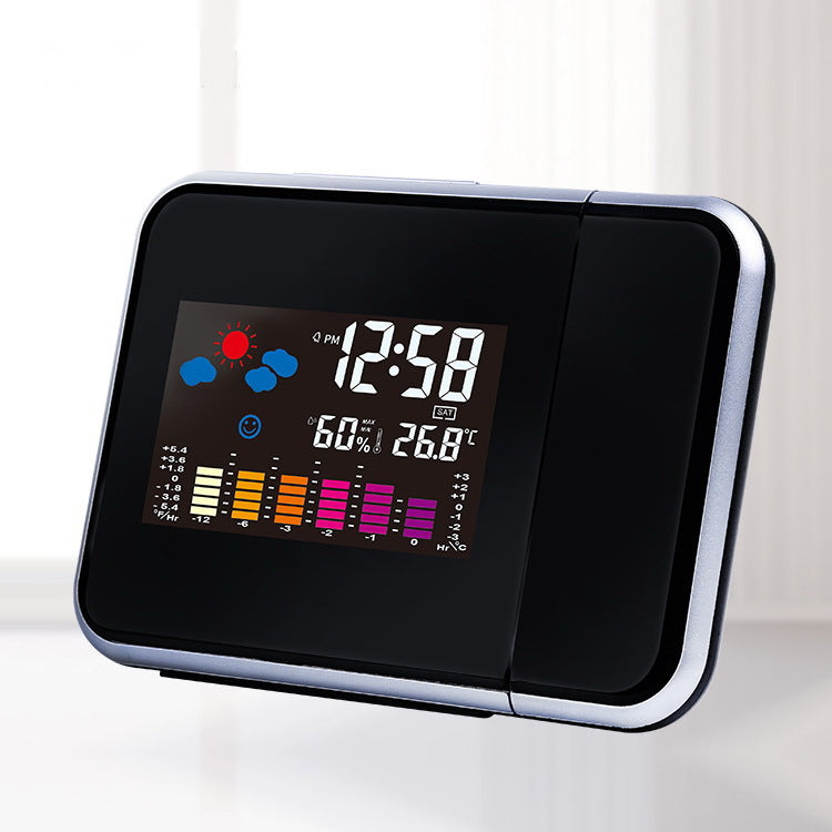 Creative LED Electronic Clock with Calendar and Weather Forecast