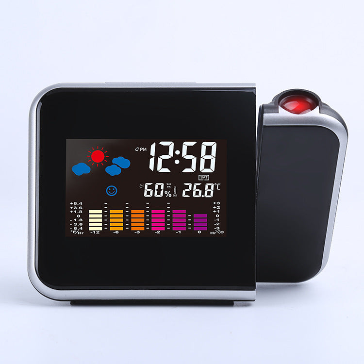 Creative LED Electronic Clock with Calendar and Weather Forecast