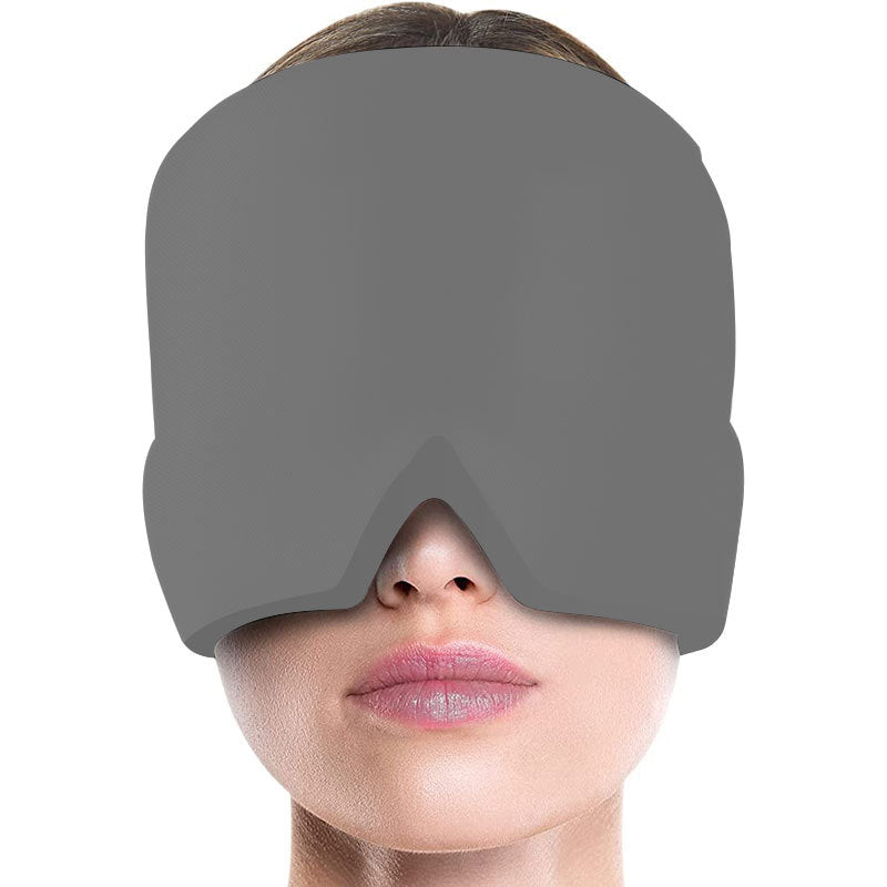 Cross-border Temu Migraine Relief Cap Gel Ice Compress Headgear Cold Compress Headgear Cooling Migraine Cold Compress Headgear