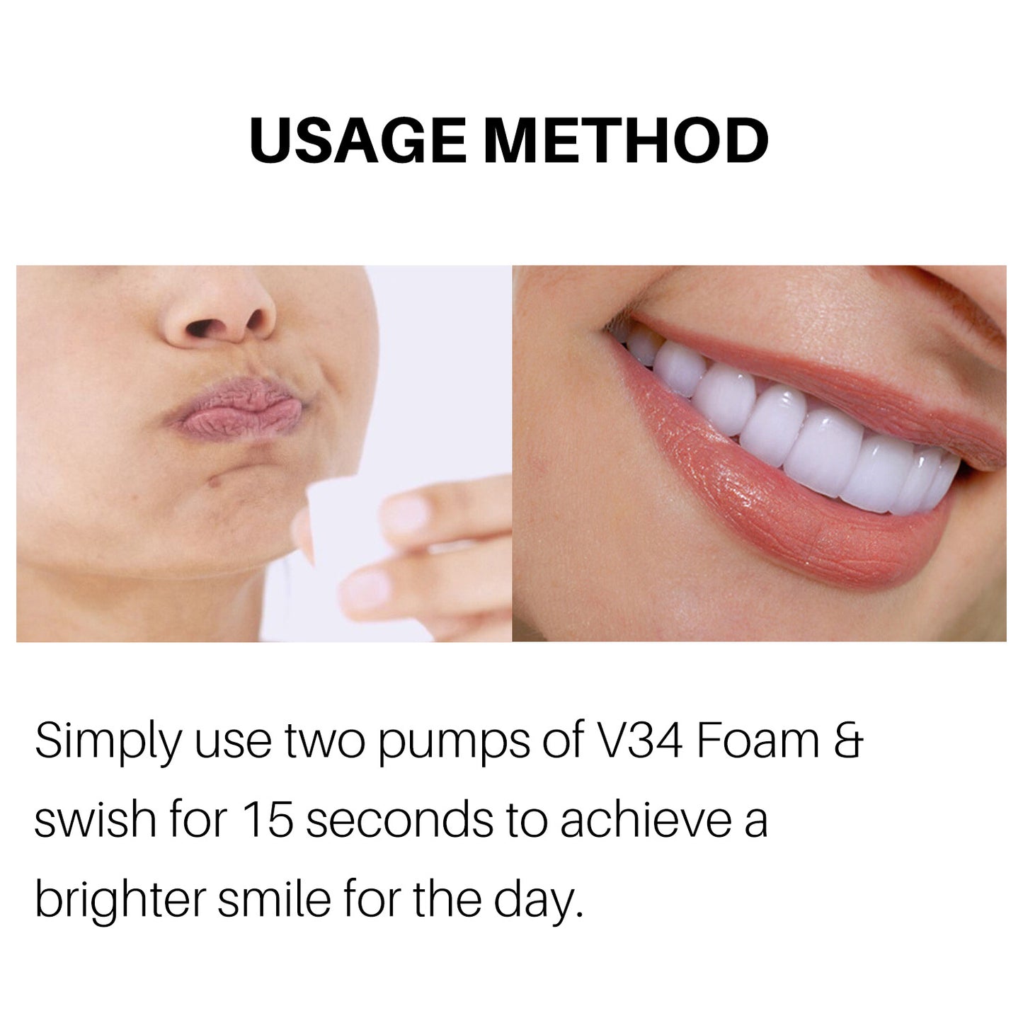 Lanthome V34 dental mousse for oral care