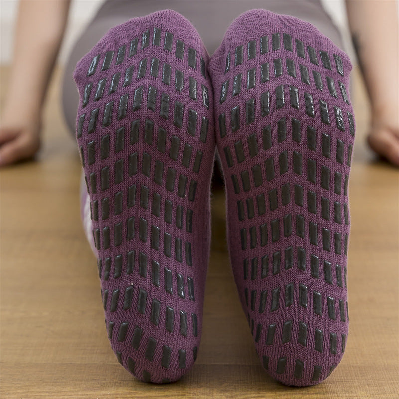 Yoga socks, women mid-tube non-slip socks