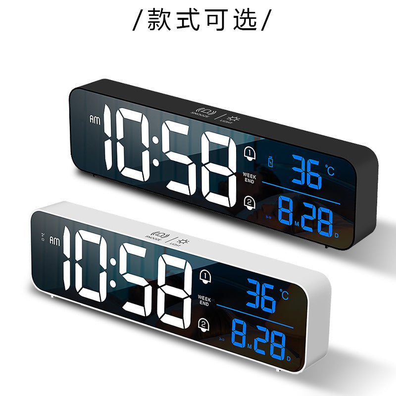 Multifunctional LED electronic alarm clock