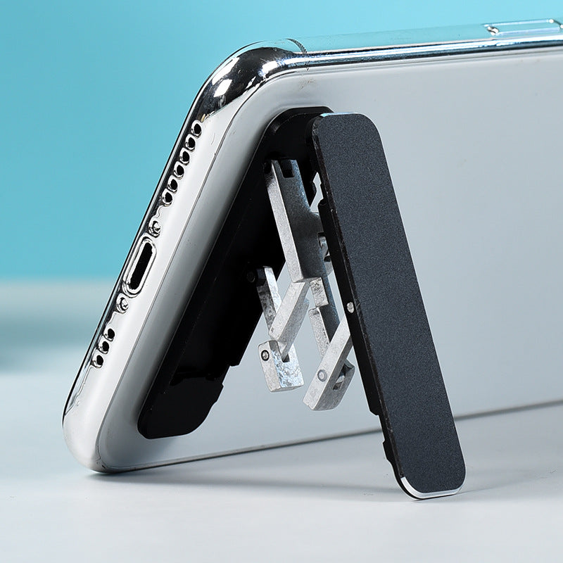 One-word long mobile phone bracket folding portable mini bracket