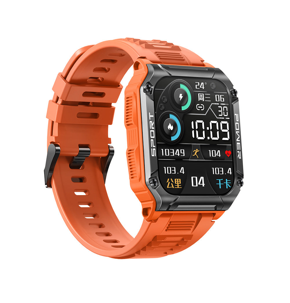 NX6 waterproof smart watch with multi-sport mode
