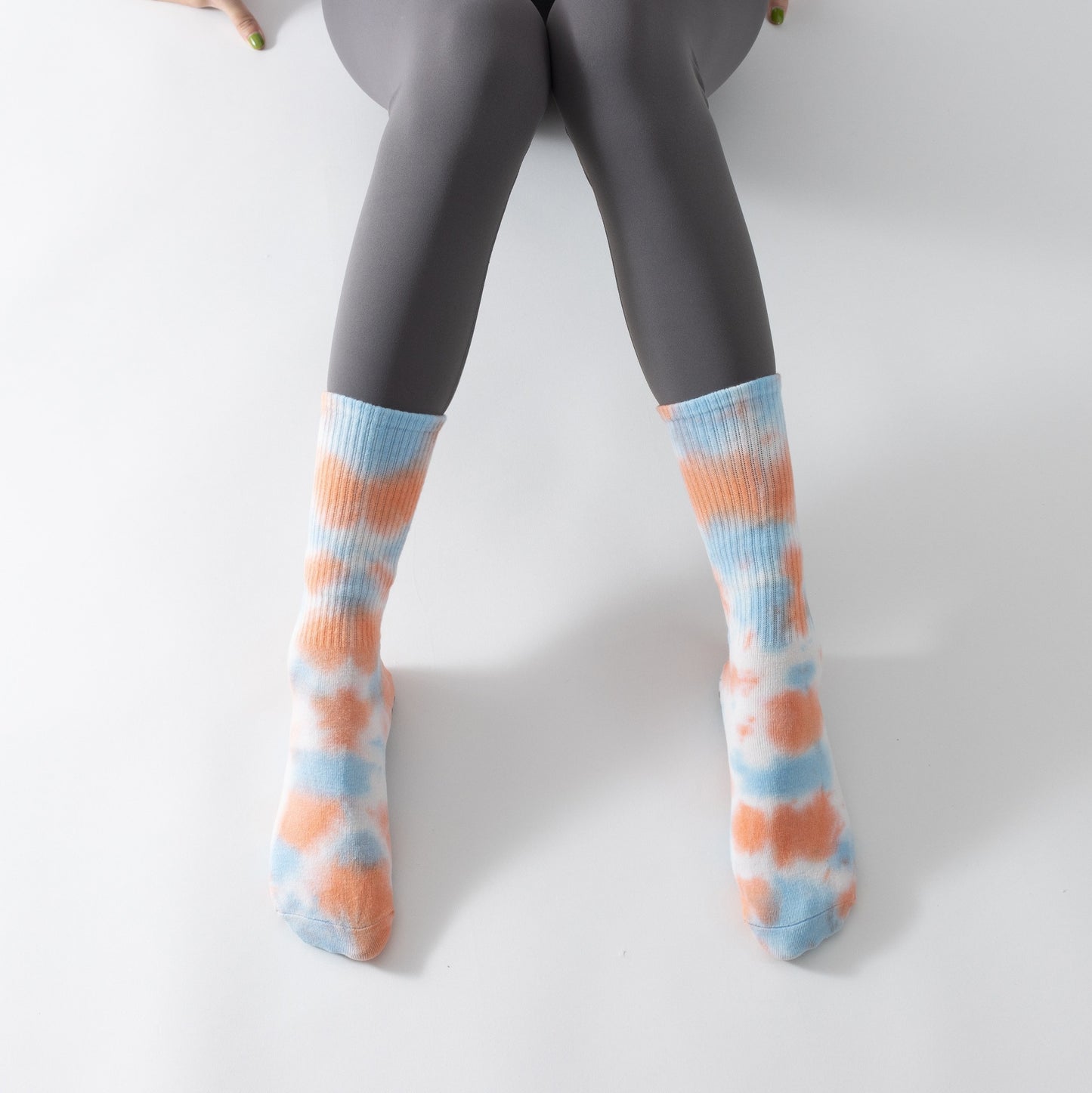 Fresh-style yoga pilates socks, aerobics dance non-slip socks