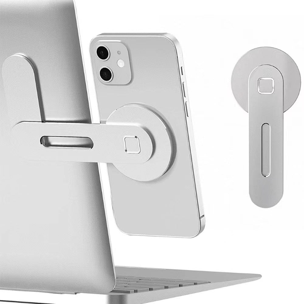 Laptop desktop aluminum alloy magsafe mobile phone bracket Tesla car mobile phone bracket wholesale