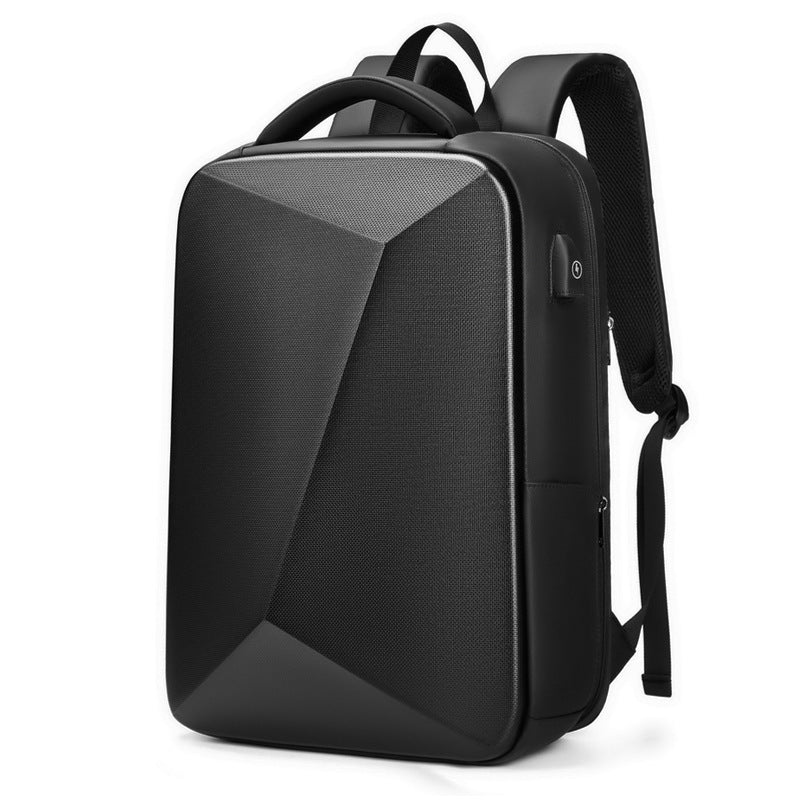 Hard shell backpack for business and travel