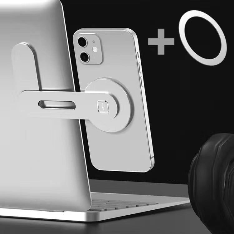 Laptop desktop aluminum alloy magsafe mobile phone bracket Tesla car mobile phone bracket wholesale