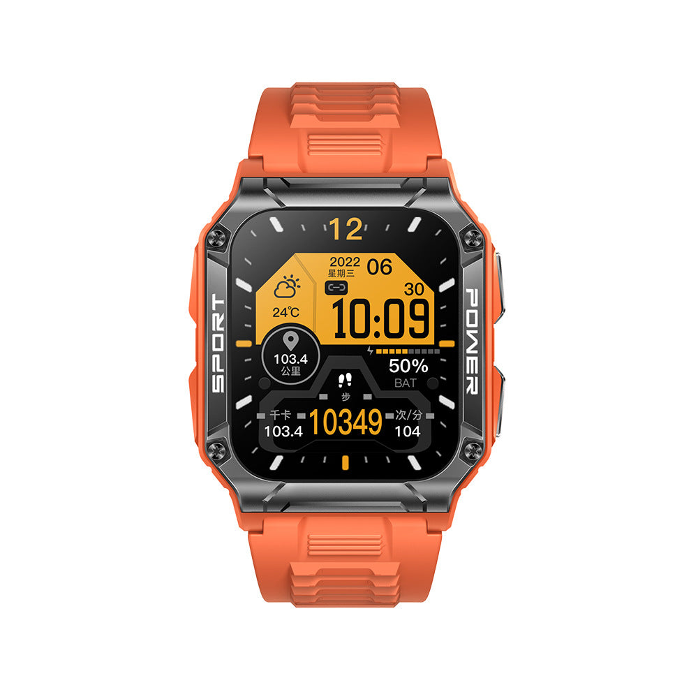 NX6 waterproof smart watch with multi-sport mode