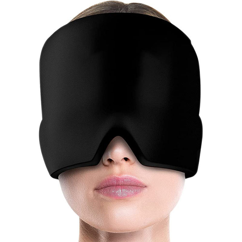Cross-border Temu Migraine Relief Cap Gel Ice Compress Headgear Cold Compress Headgear Cooling Migraine Cold Compress Headgear