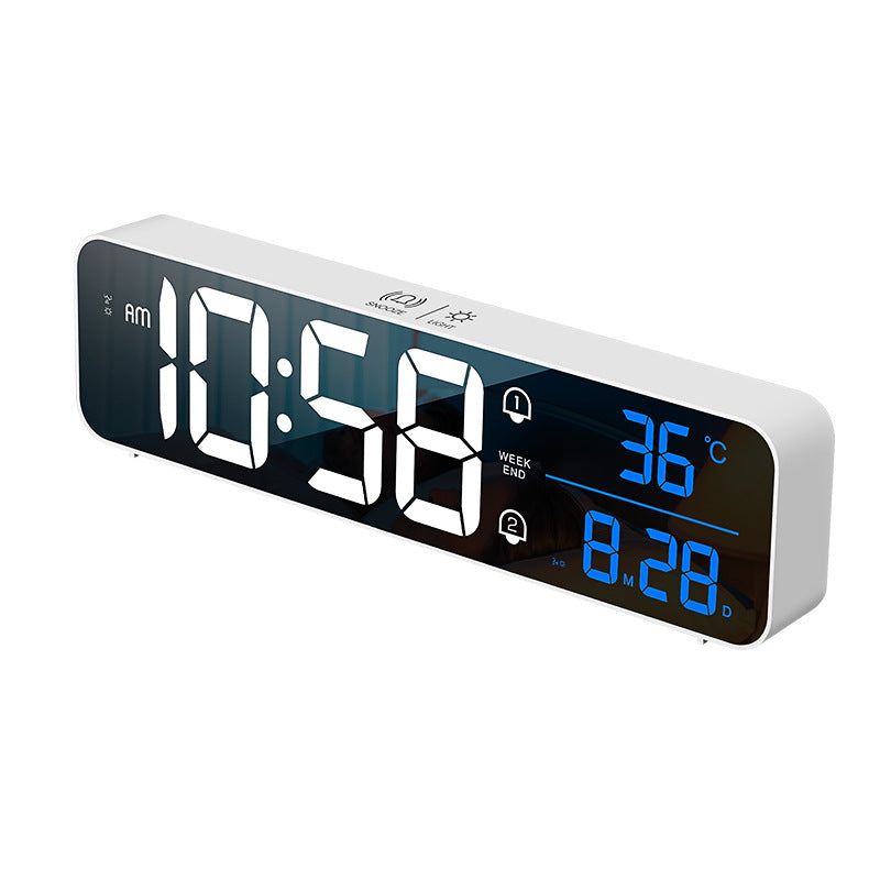 Multifunctional LED electronic alarm clock