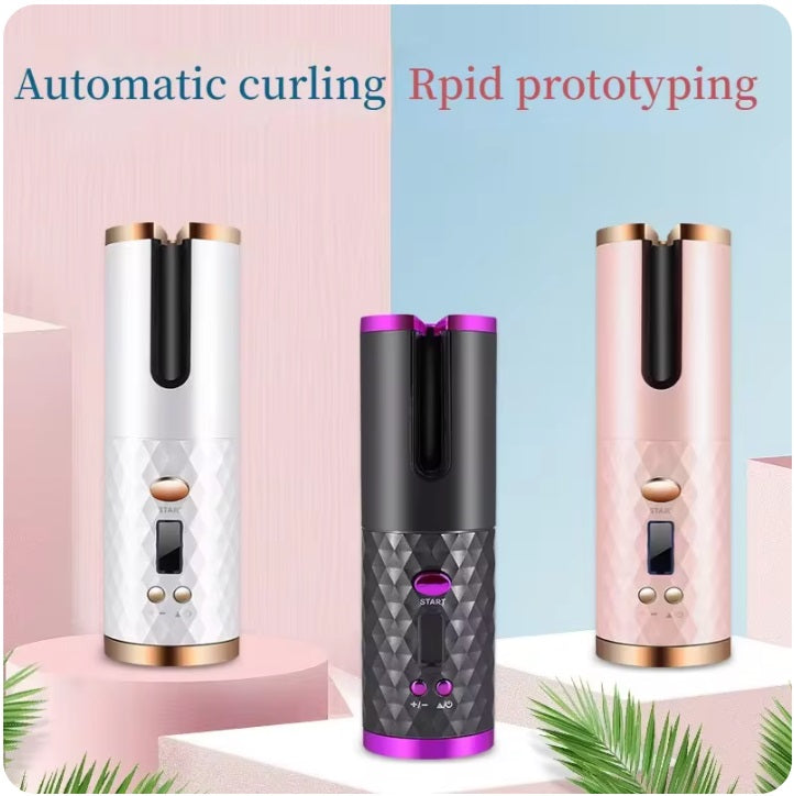 portable USB charging automatic hair curler