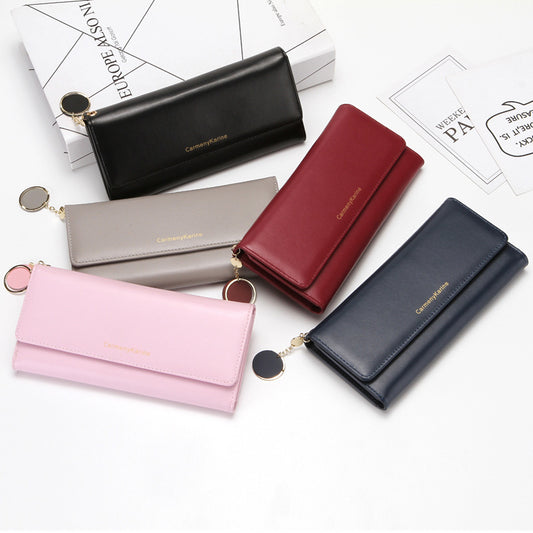 Factory direct sale Ladies Wallet Ladies Long Wallet Ladies Trifold Bag Multifunctional Wallet Coin Purse